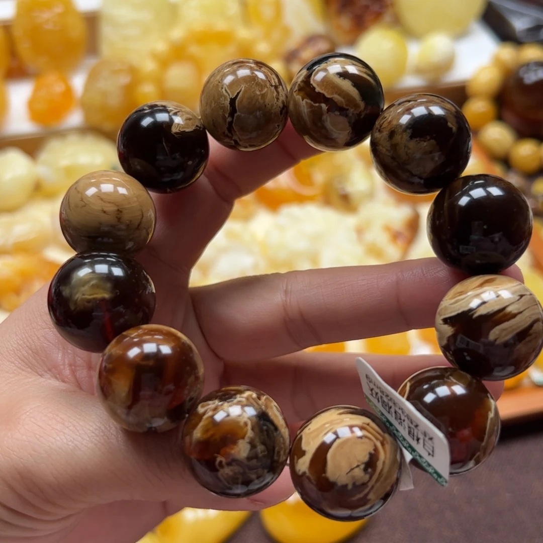 琥珀未镶嵌珠宝奇石