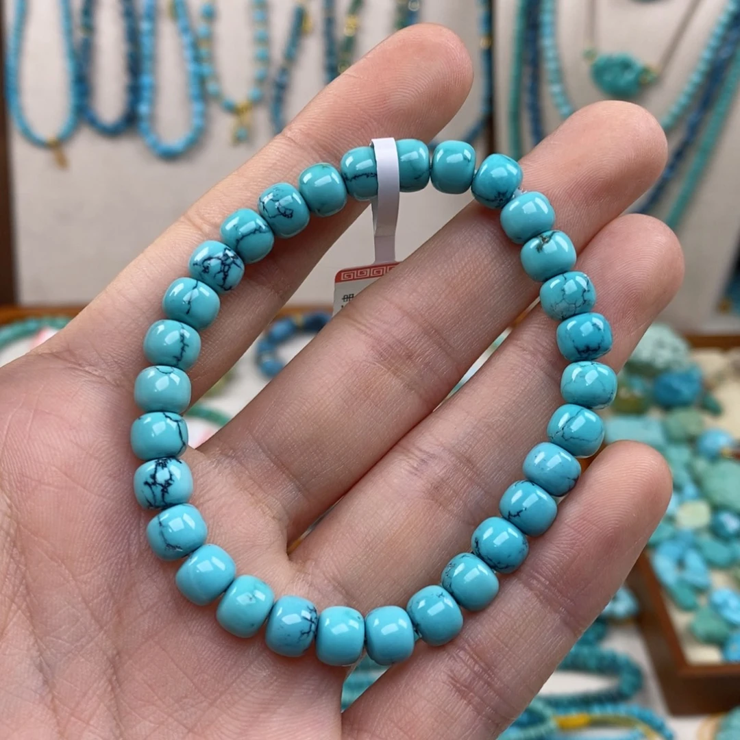 绿松石未镶嵌手串