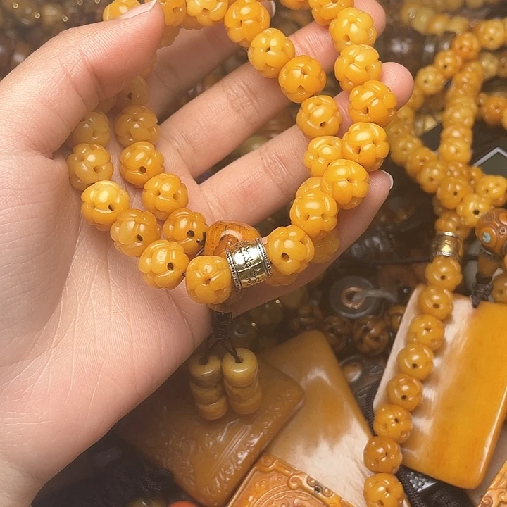 牛骨手串/手链牦牛骨路路通手持