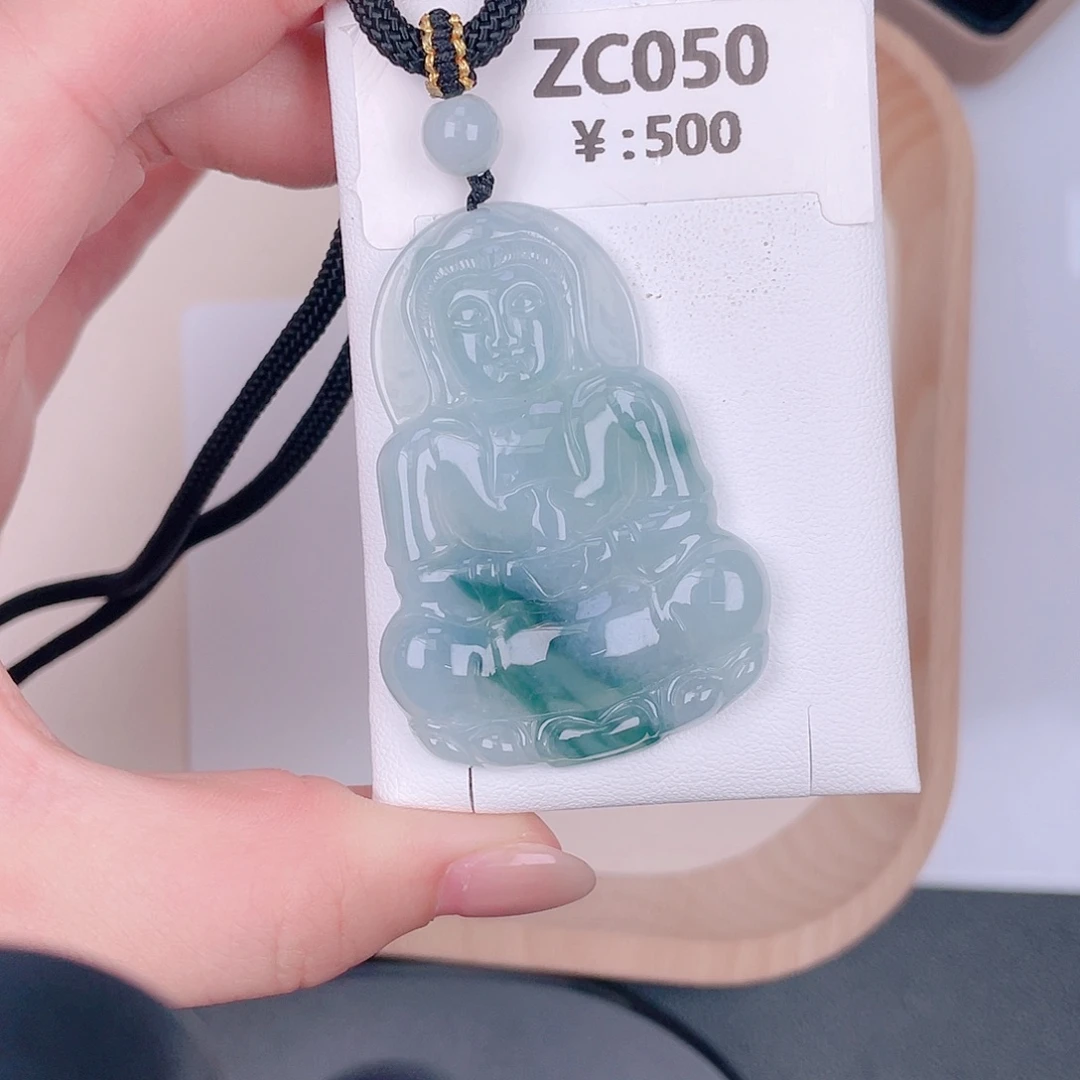 翡翠未镶嵌颈饰zc050