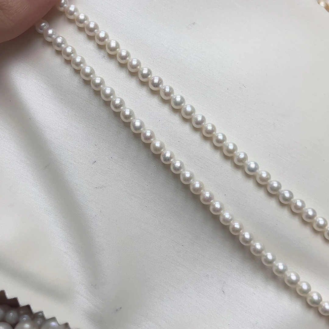 淡水珍珠颈饰未镶嵌4-5淡水ak