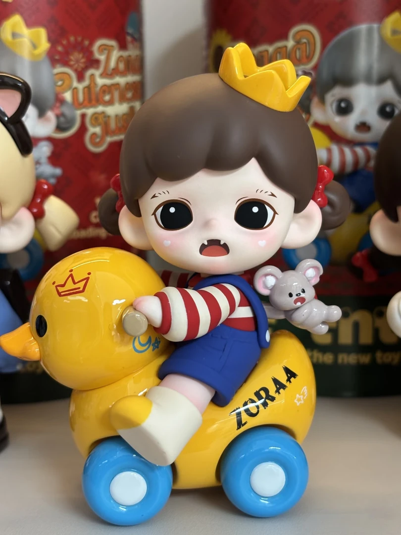 Zoraa可爱即正义系列盲盒潮玩娃娃新品礼物摆件