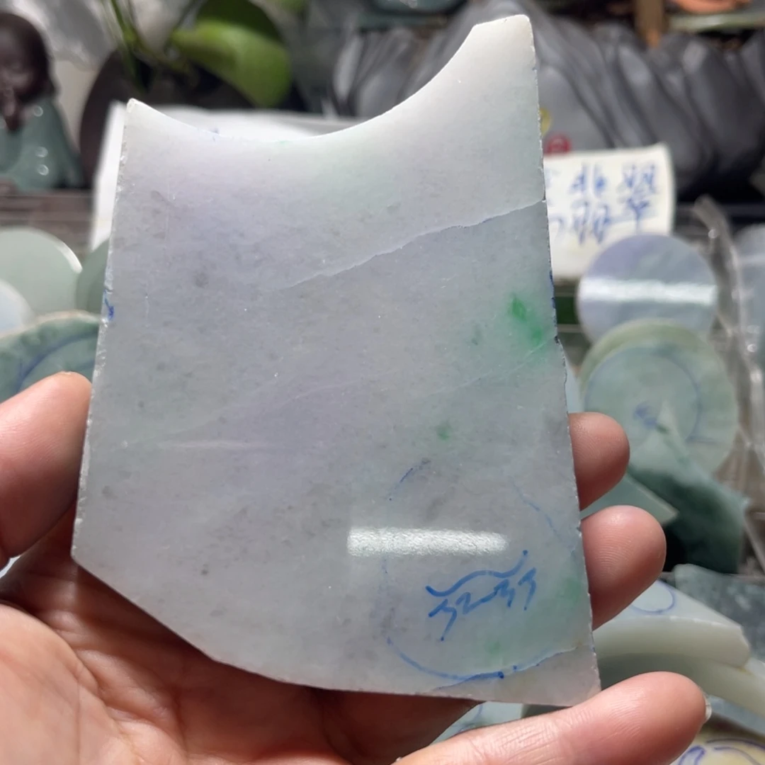 钓***娱裸石翡翠翡翠毛料