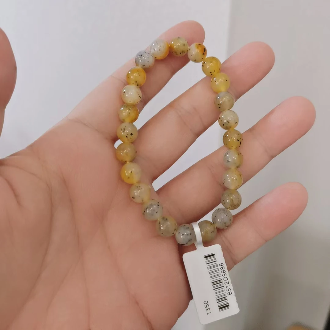 和田玉青花手串单圈