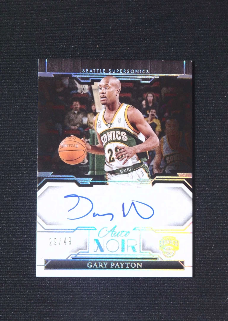 【直播开价】手套佩顿 panini NOIR系列 亲笔签字 球星卡