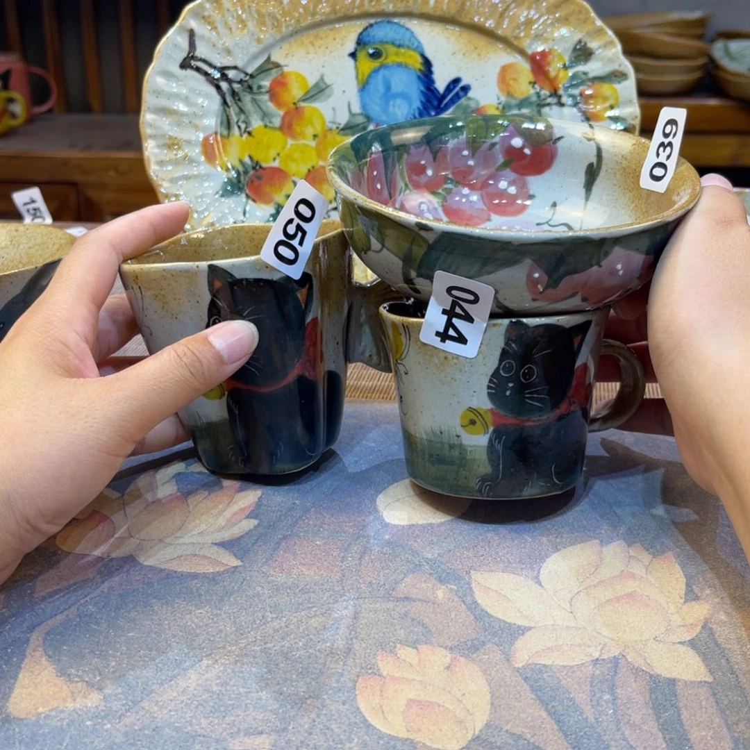 瓷片T****荼景德镇手工制作