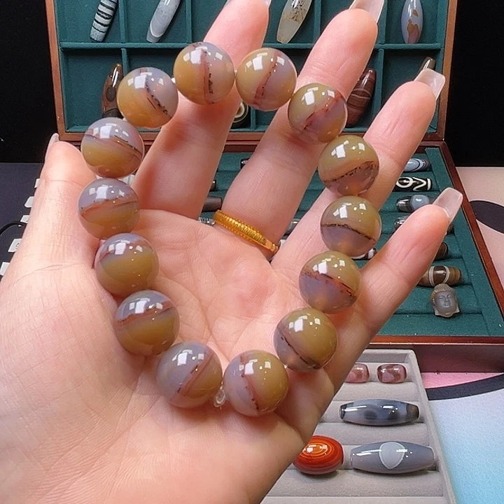 玛瑙/玉髓未镶嵌颈饰