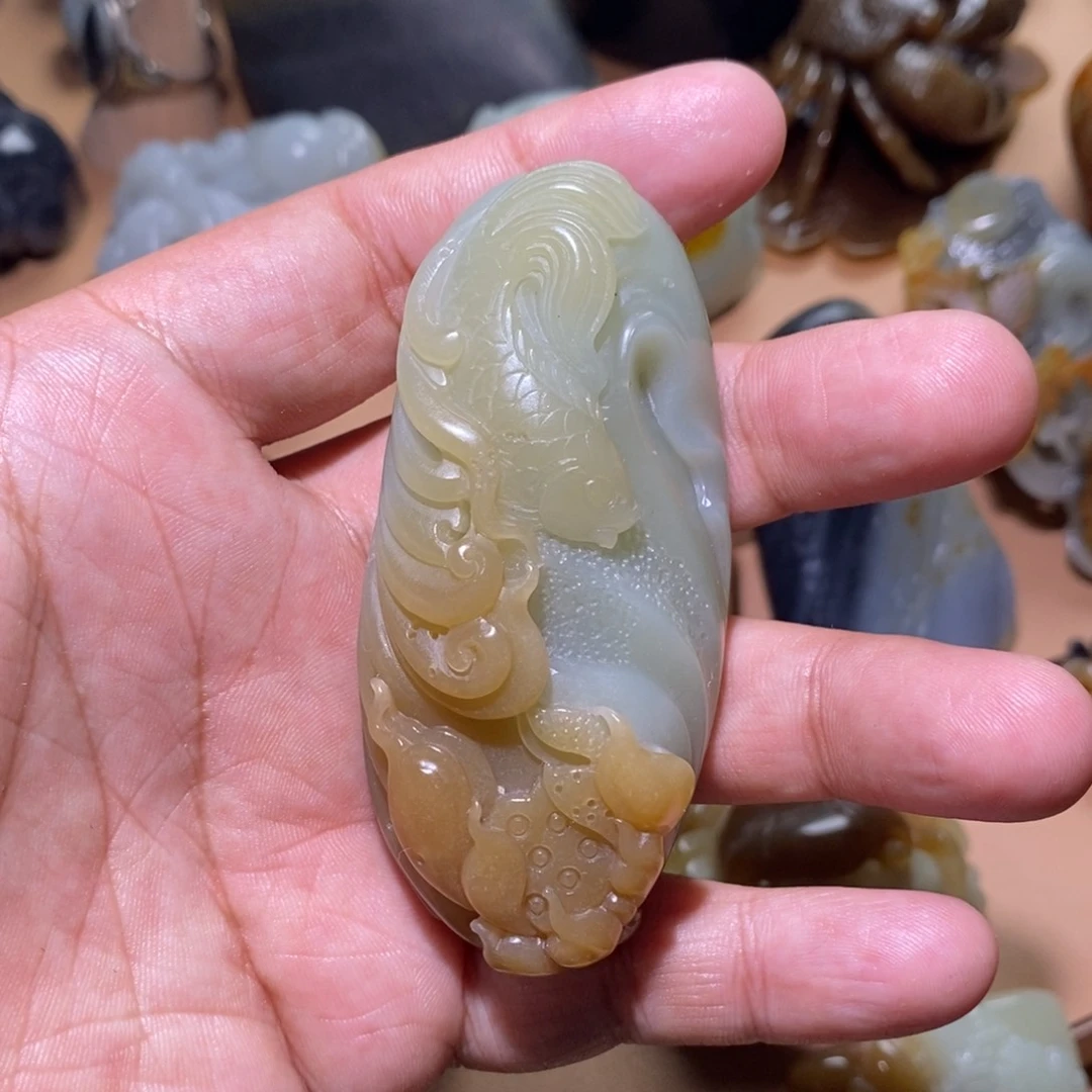 未镶嵌和田玉把件