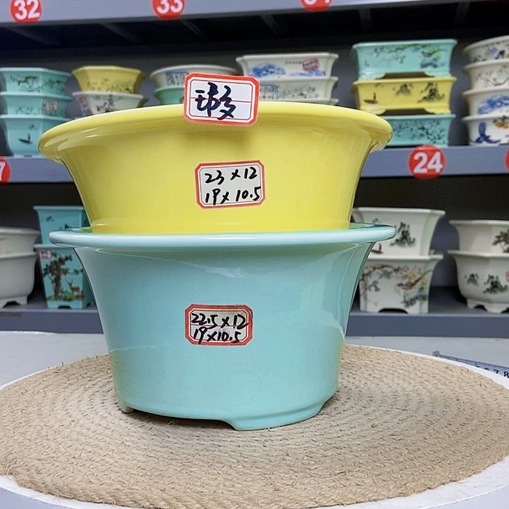 紫砂花瓶紫砂花盆