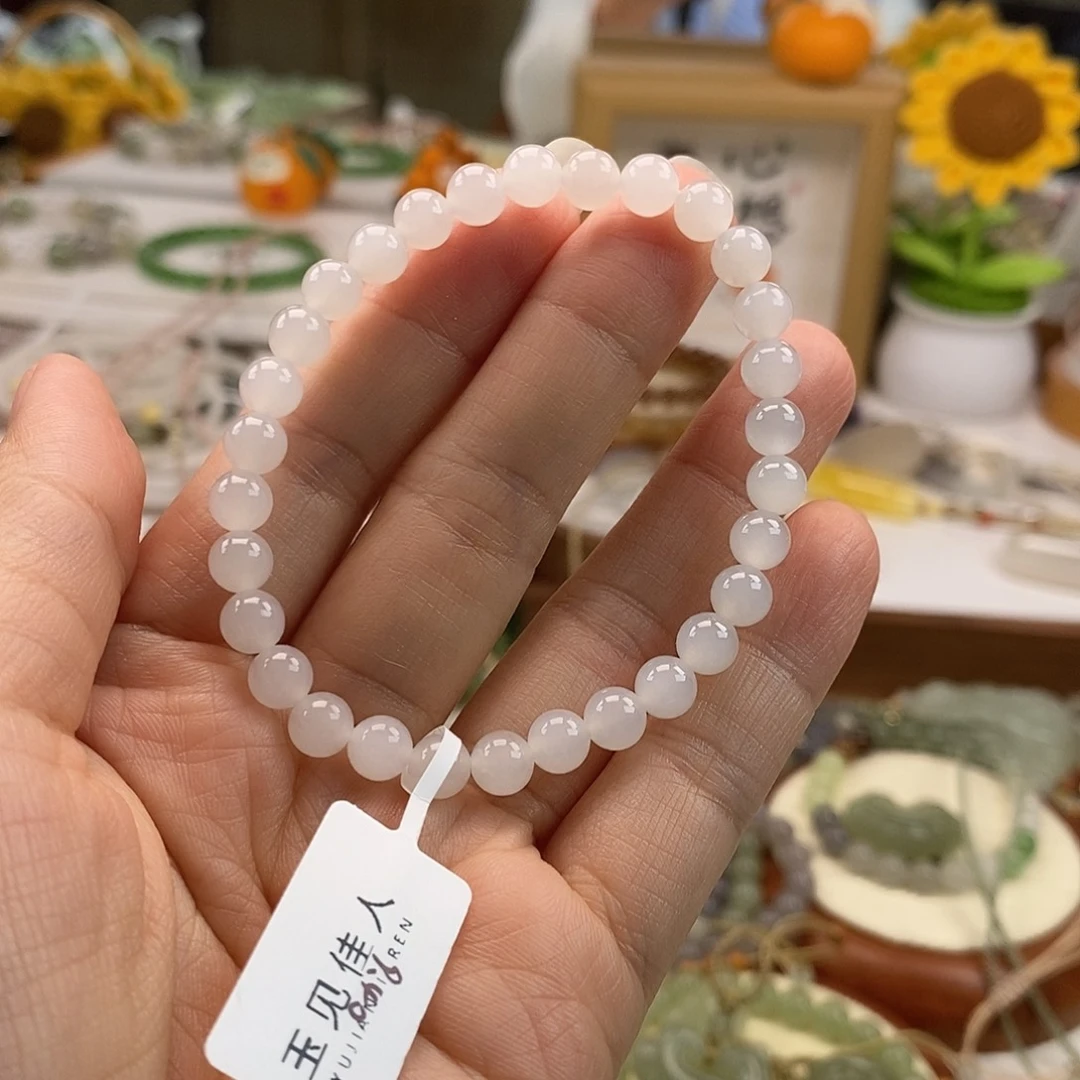 和田玉手串未镶嵌