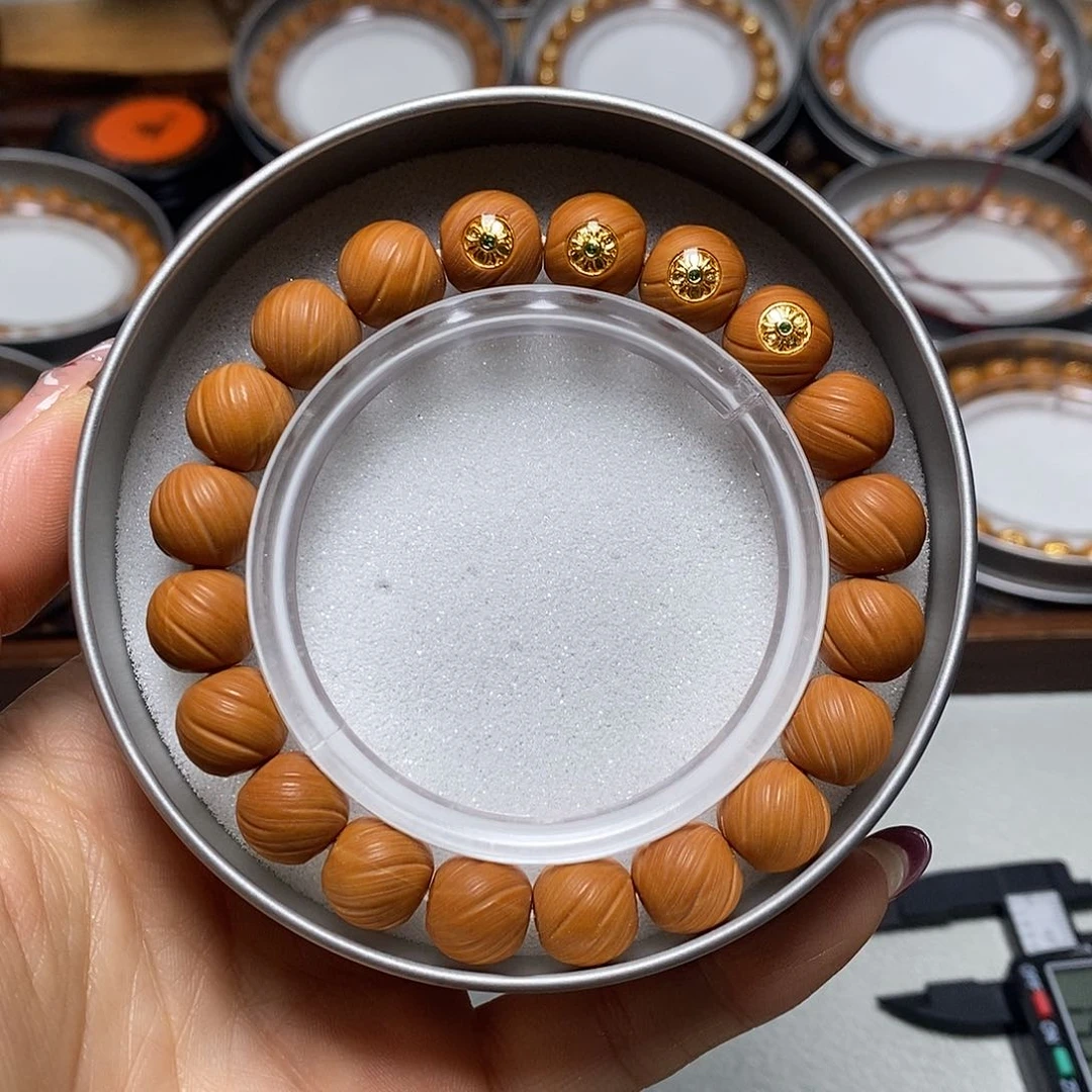 猴头核桃手串355号11左右四标定风珠全品