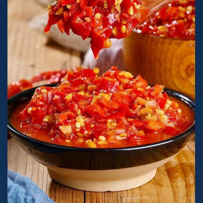 贵州家乡味本土糟辣椒酸而不咸炒菜煮鱼必备