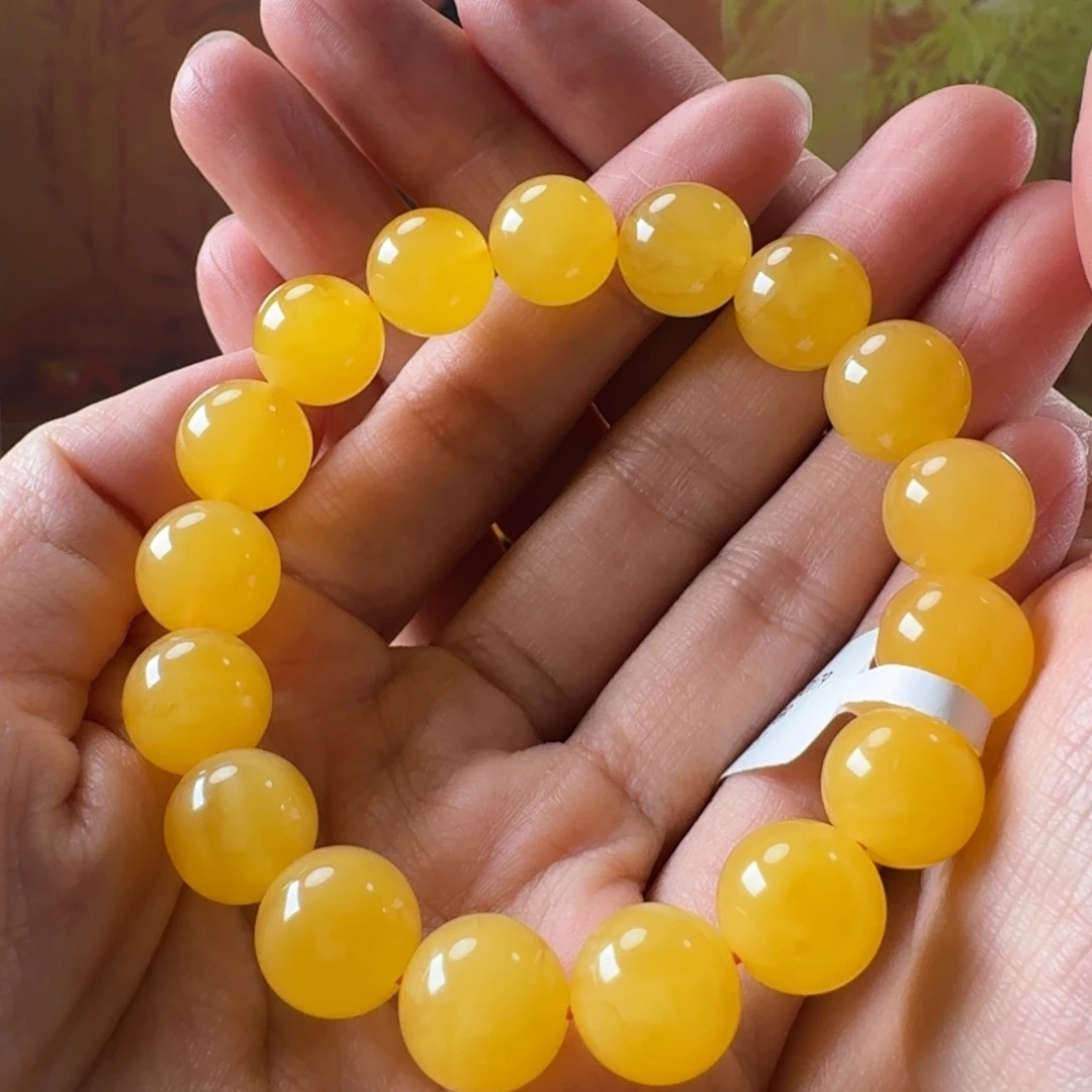 蜜蜡未镶嵌毛衣链