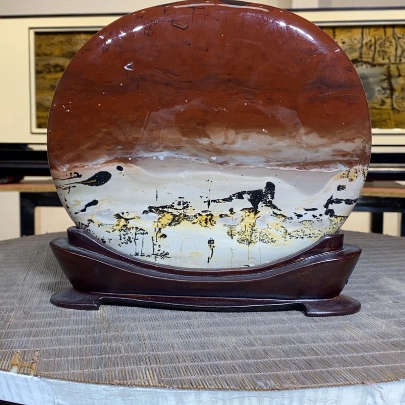 【闪购商品】广西国画石草花石