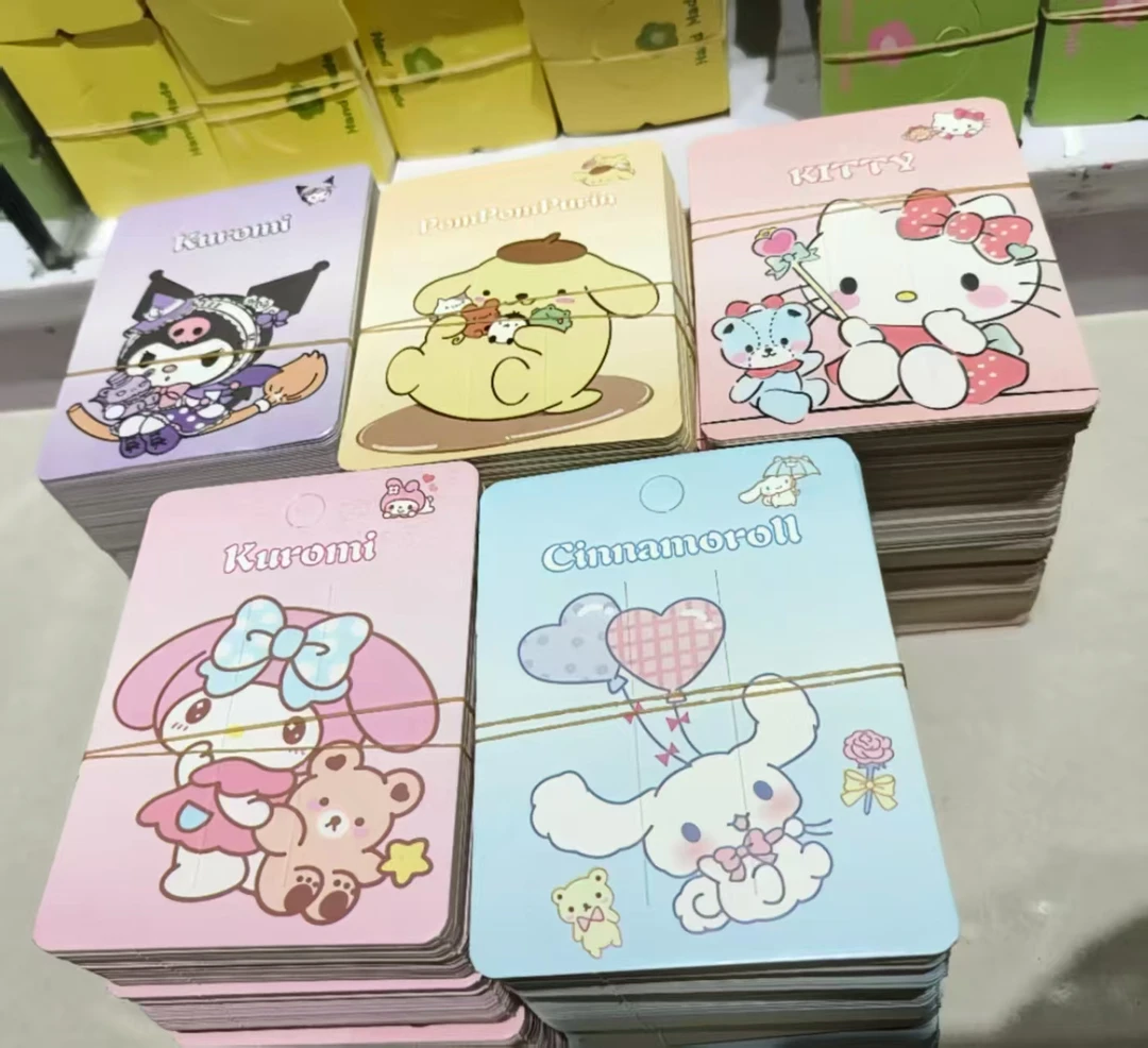 ins可爱卡纸网红发夹专用