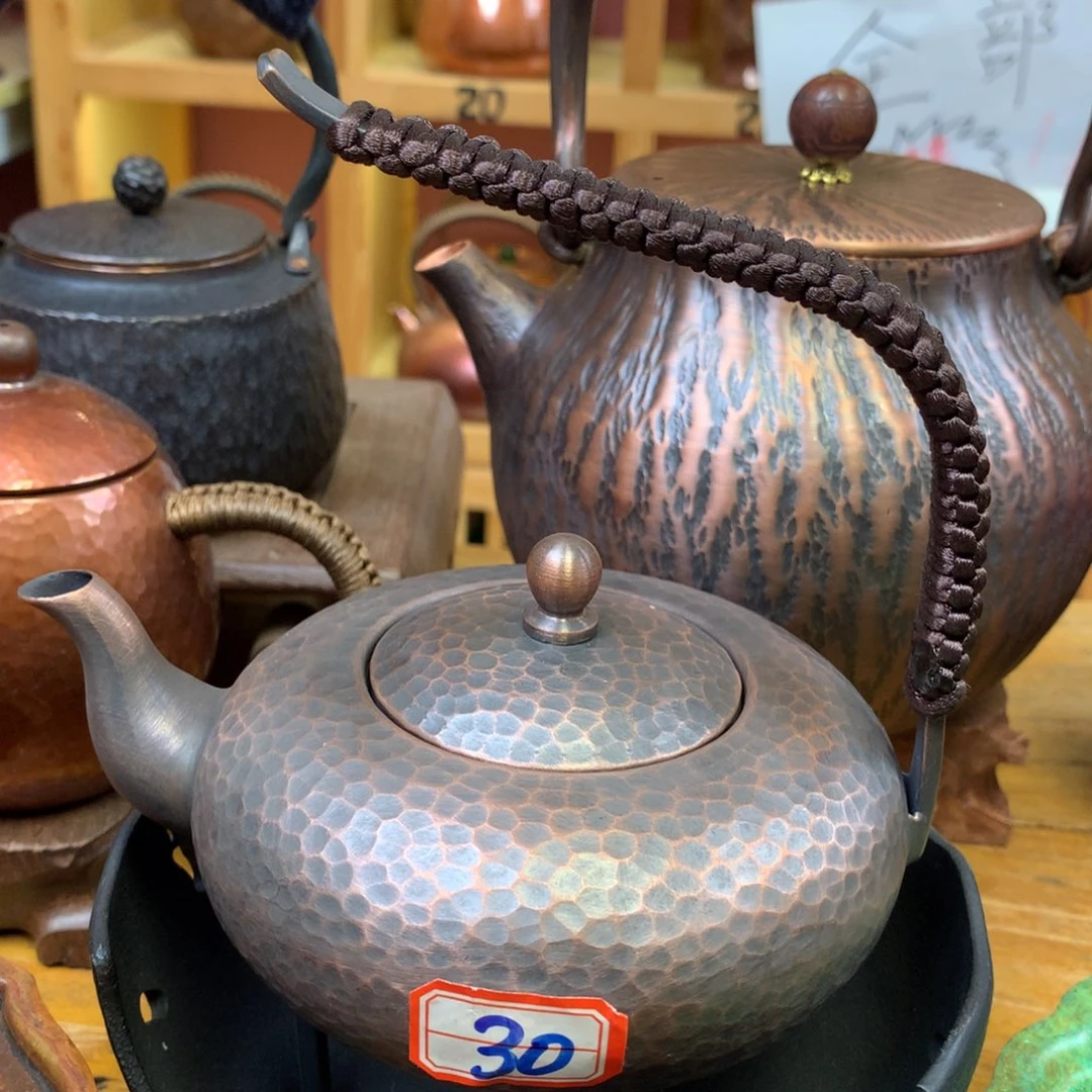 做旧小号飞天提梁壶