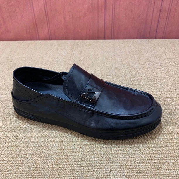广州春季新款纯皮男鞋！0071-13