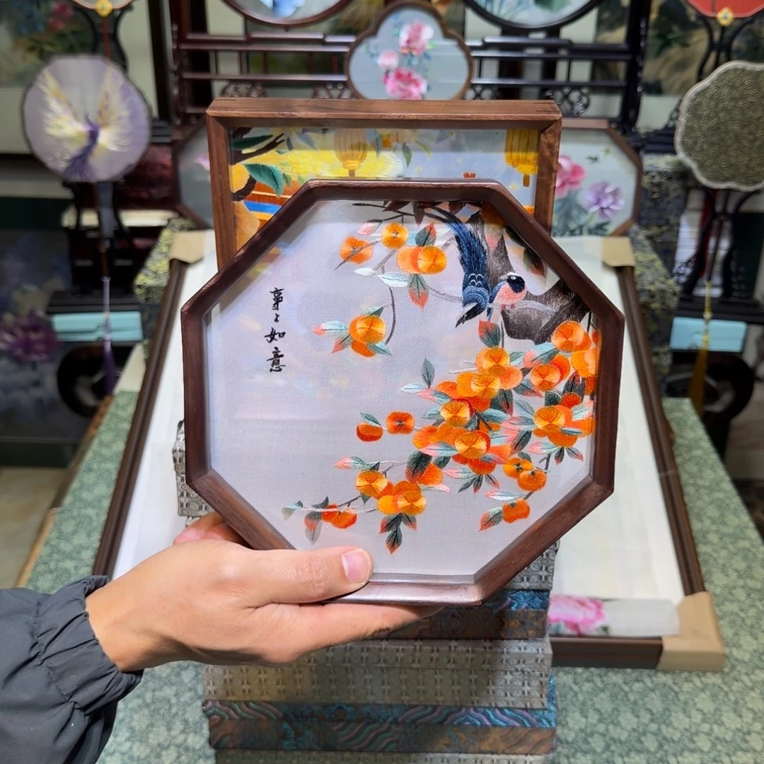 刺绣手工苏绣工艺制作技艺精湛
