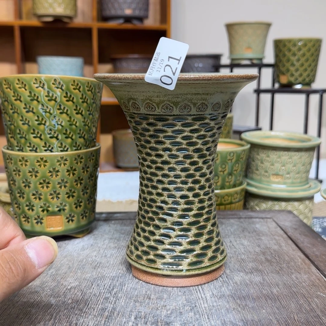 手工花盆 021 内口口径 8.5 cm