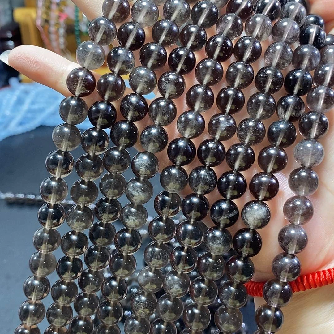 玛瑙/玉髓未镶嵌珠宝半成品冰耀一条卡10mm