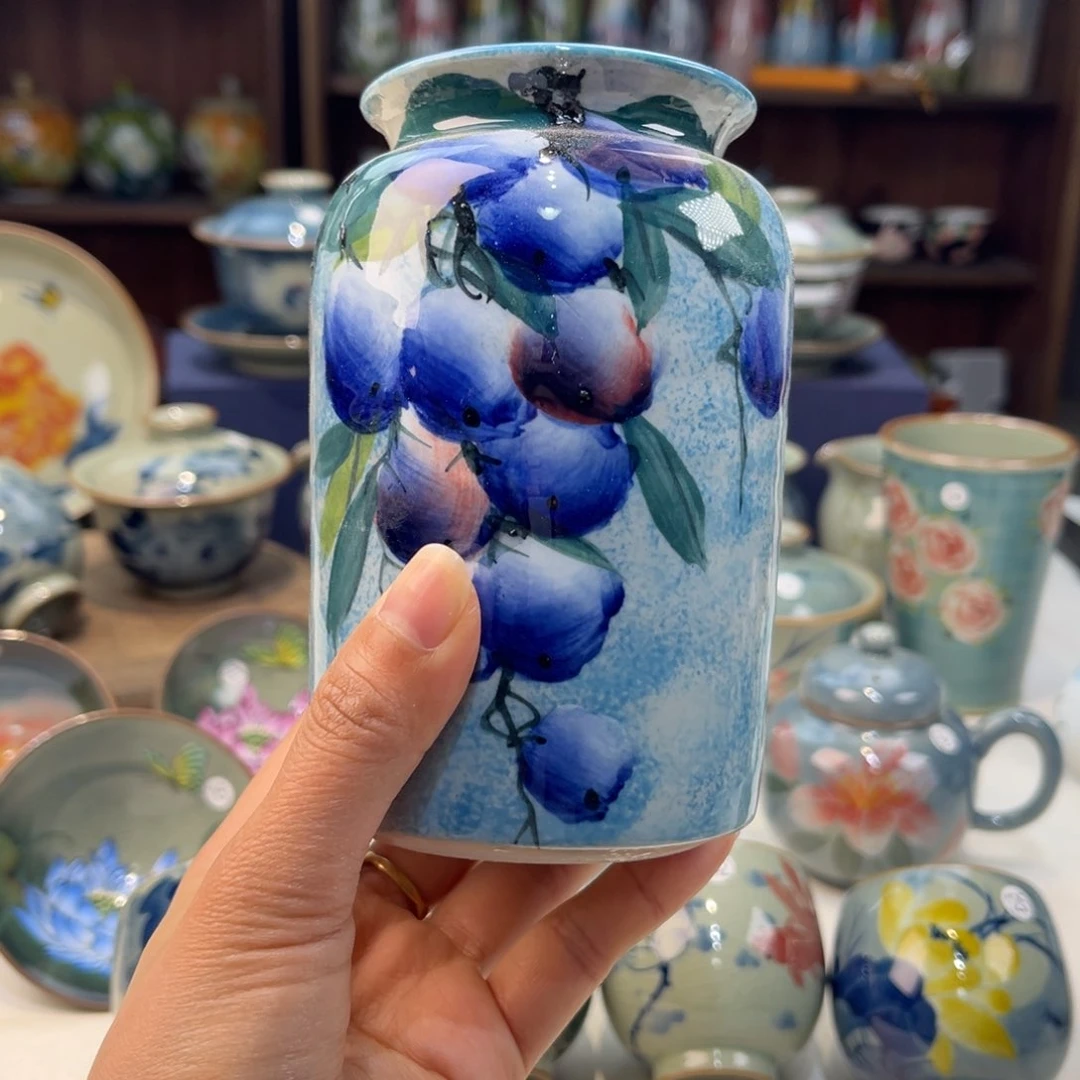 瓷片景德镇手工手绘陶瓷茶具