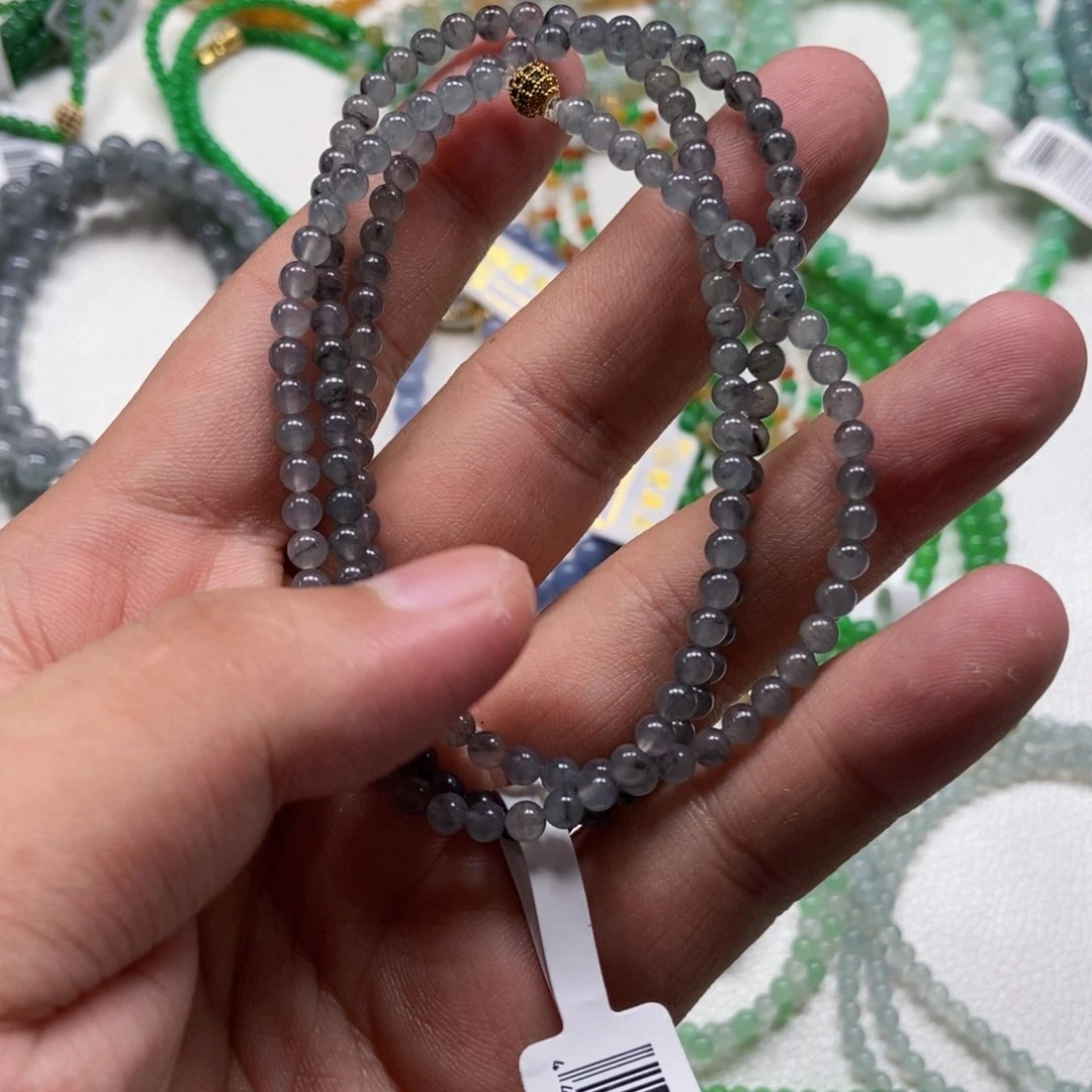 未镶嵌手链翡翠缅甸翡翠a货卡4