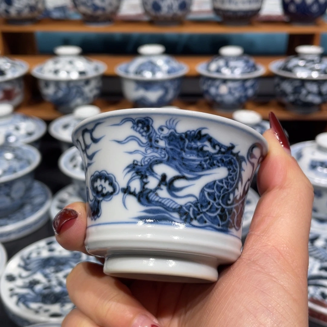 景德镇陶瓷手工手绘茶器