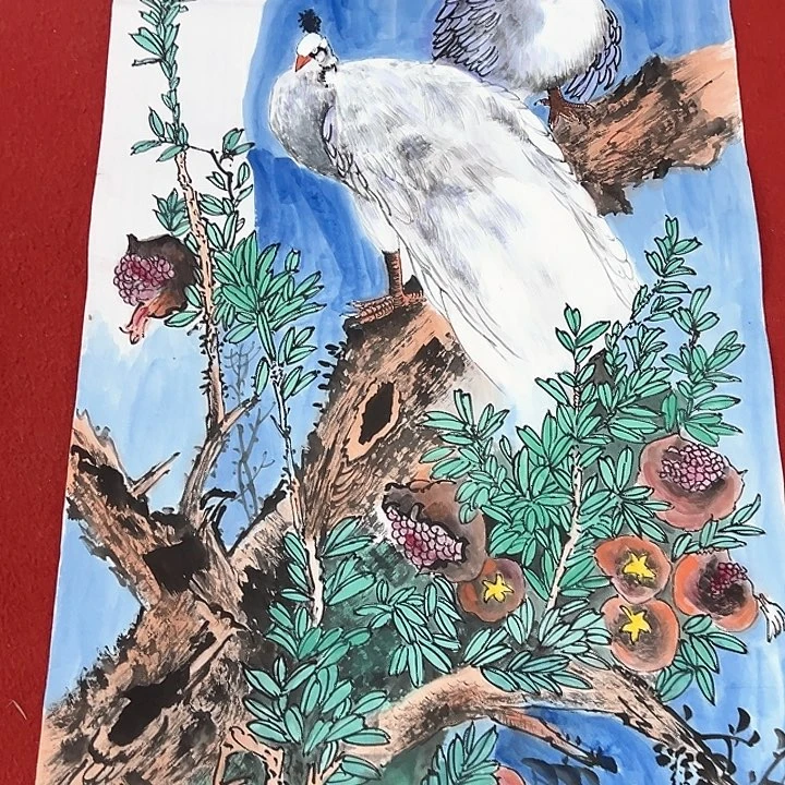 国画本人纯手绘作品欣赏