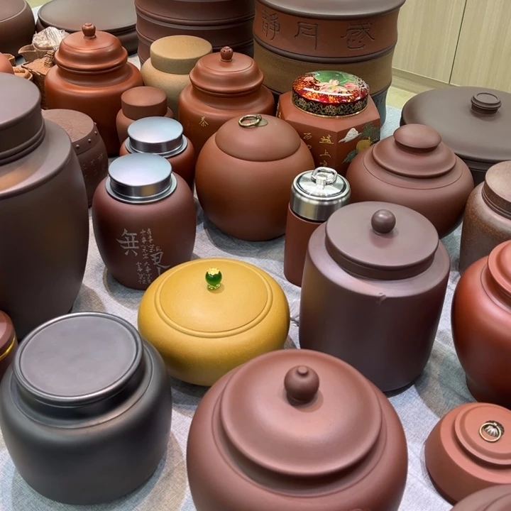 茶叶罐紫砂精品紫砂茶叶罐福利专场