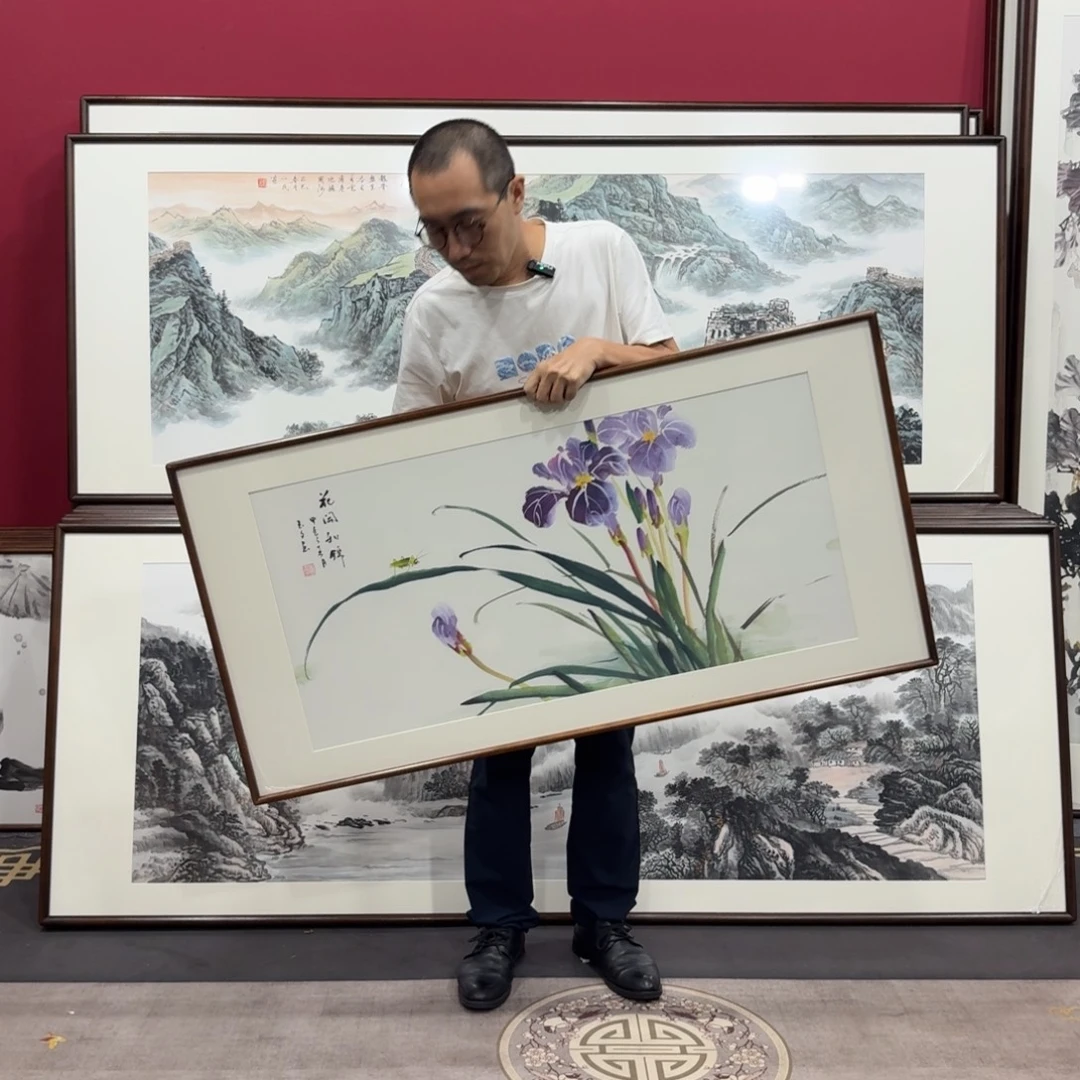 国画带框120/60尺寸