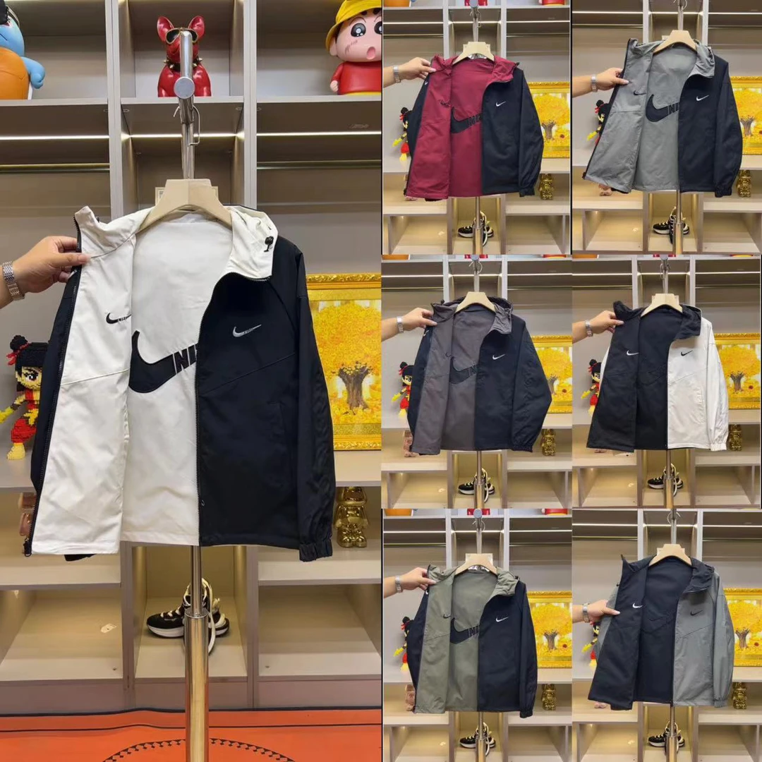 2025秋季新款时尚百搭休闲刺绣连帽双棉服外套6688