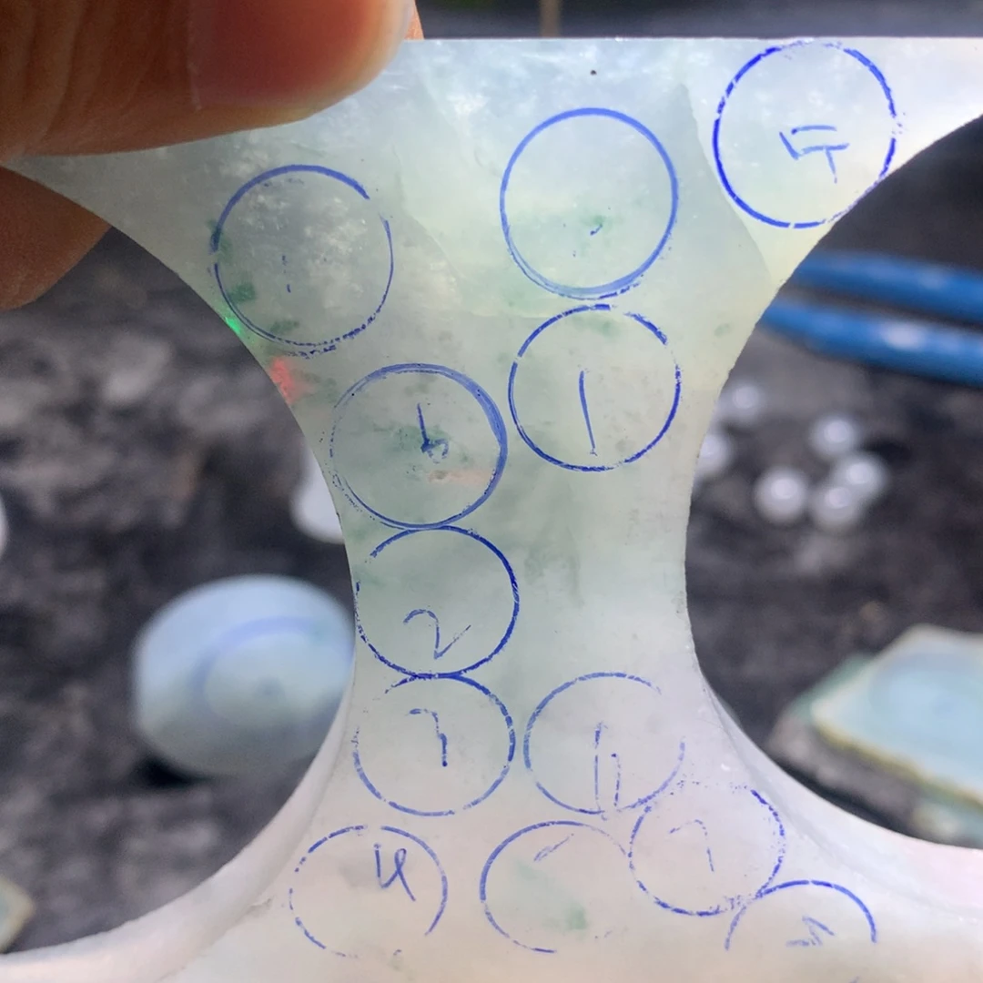 翠***姨定制翡翠未镶嵌翡翠