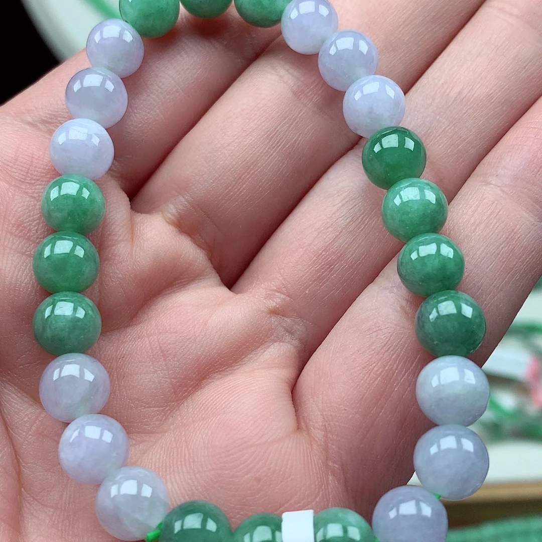 翡翠未镶嵌手链翡翠