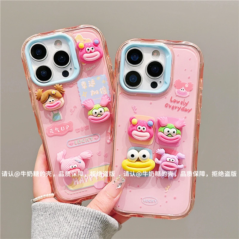 波纹果冻壳适用苹果iPhone16手机壳15promax潮14/13/12新款保护套