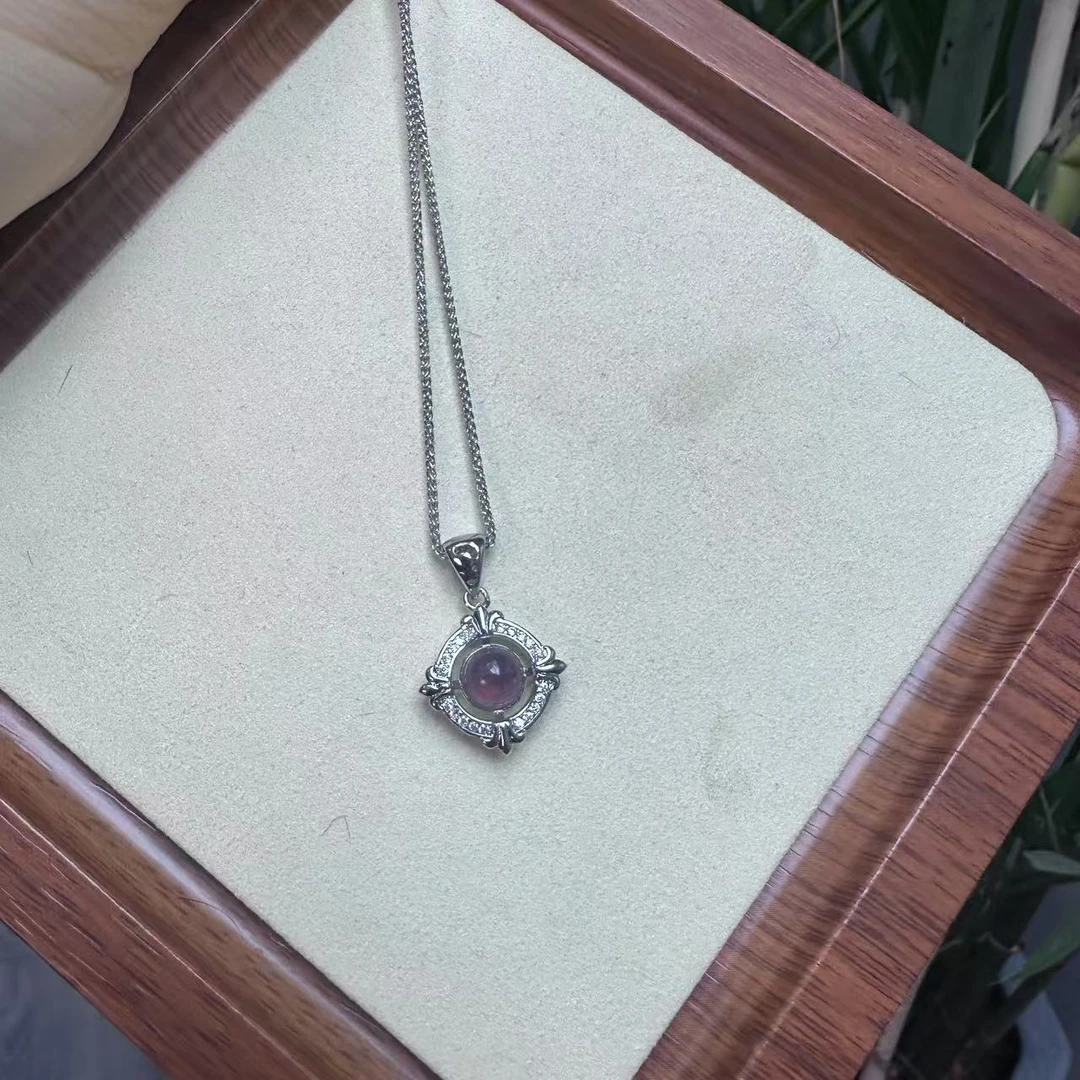 粉水晶吊坠  F0286  多样性发货