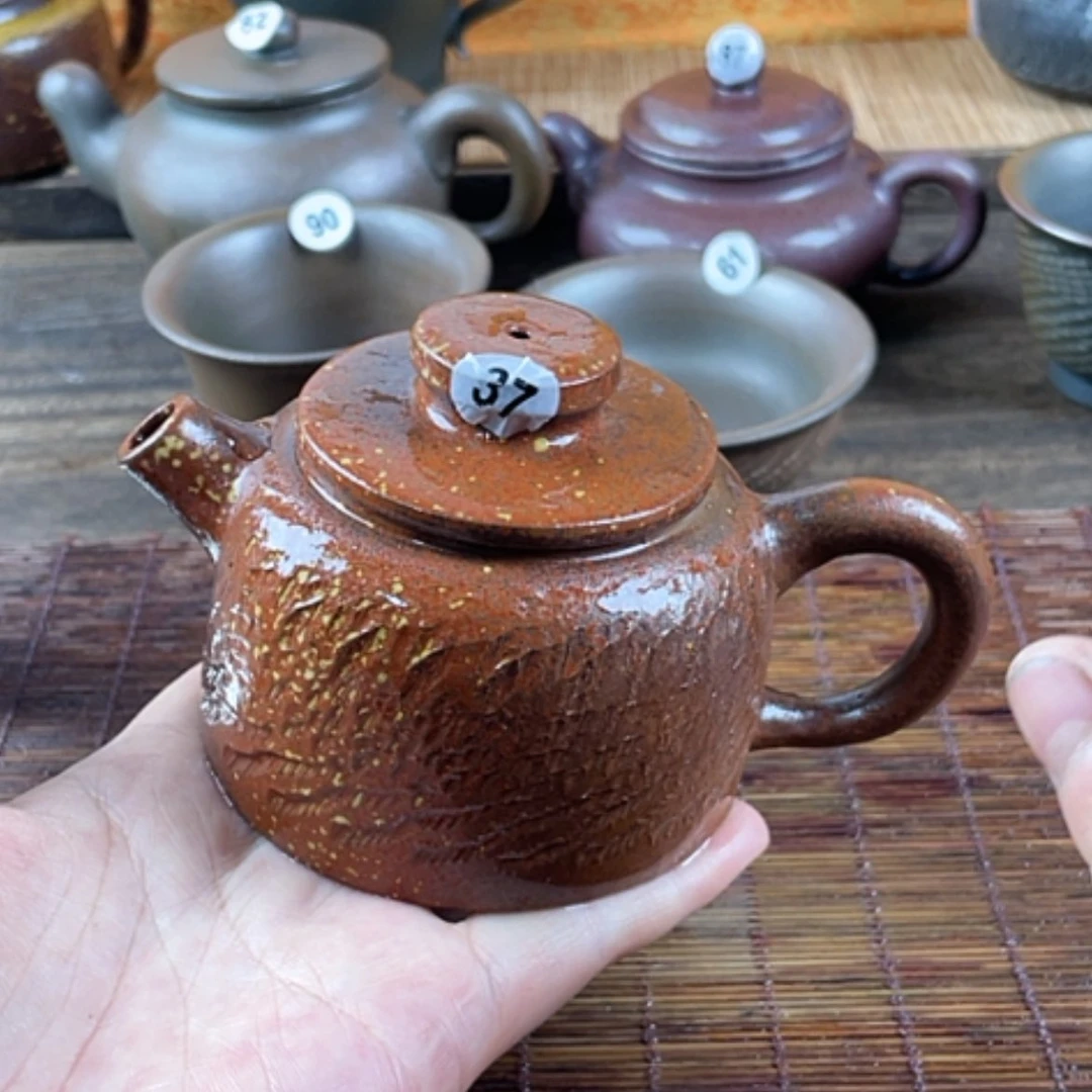 【闪购商品】柴烧茶壶200毫升左右微瑕
