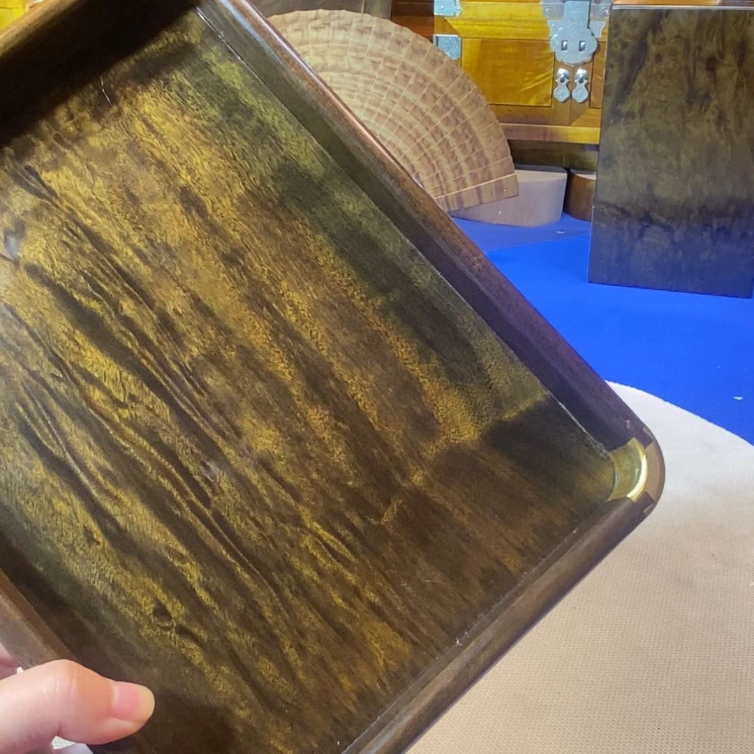 金丝楠阴沉木托盘