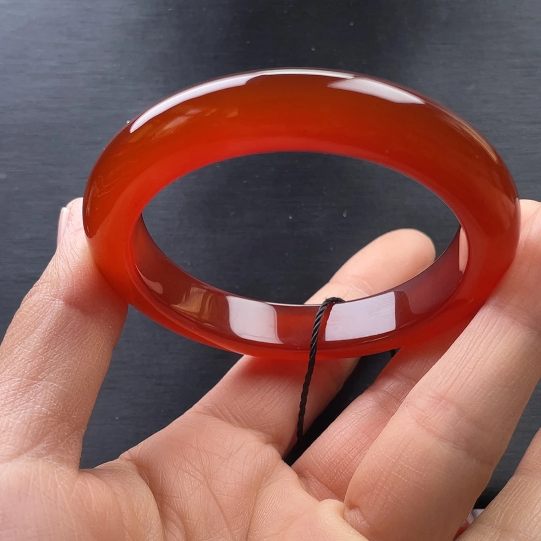 玛瑙/玉髓未镶嵌手镯53圈口