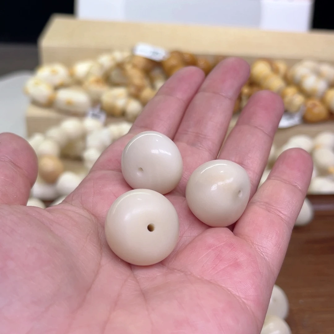 菩提根/象牙果手串瑕山竹5-26-125