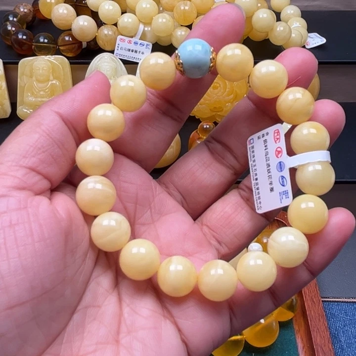 琥珀未镶嵌珠宝奇石M71号11+妖花