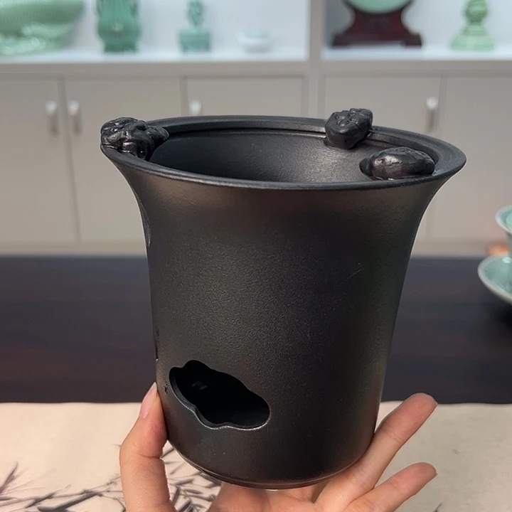 龙泉云间青瓷小米茶器