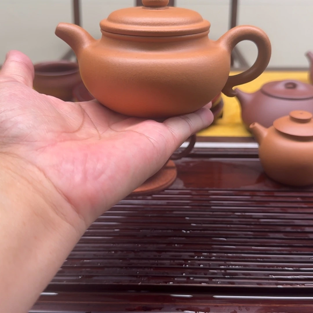 茶壶紫砂老矿长宝山黄金段无添加仿古240cc