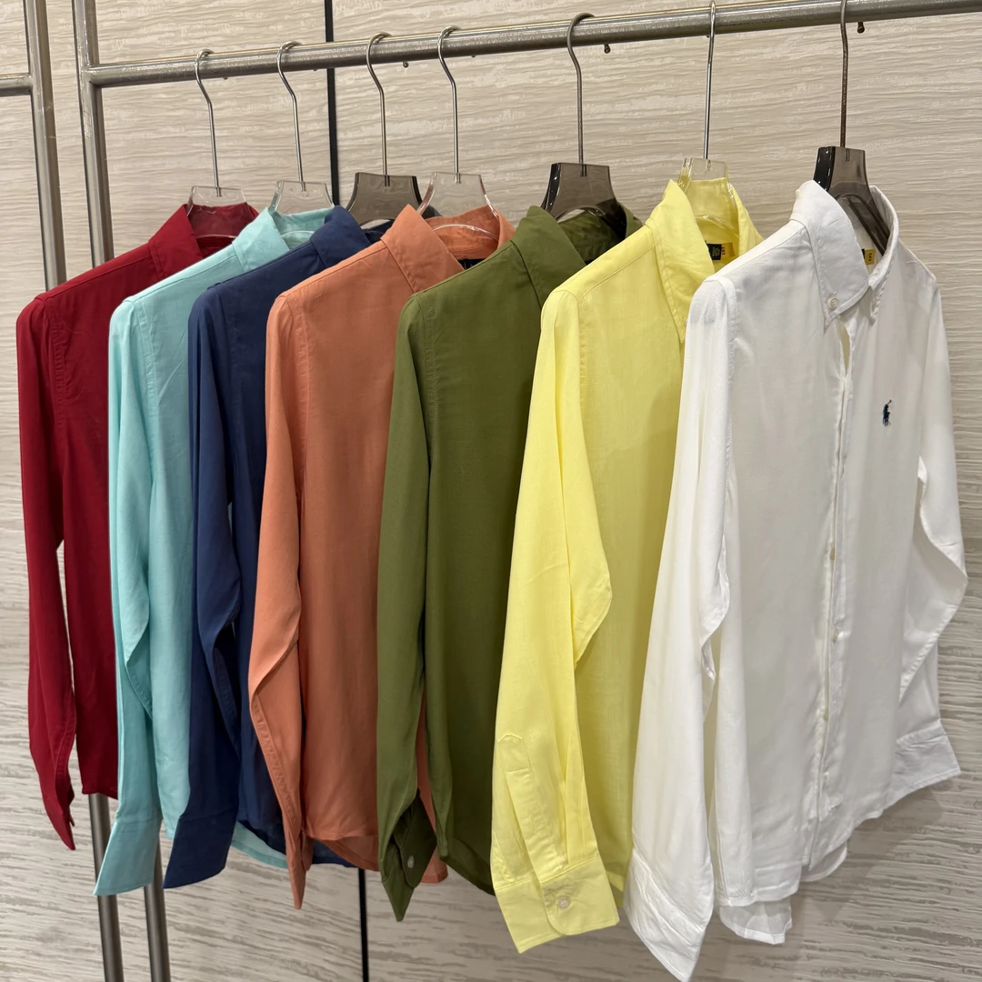 夏季亚麻衬衫新款外套小马刺绣衬衣夏季百搭长袖优雅风常规