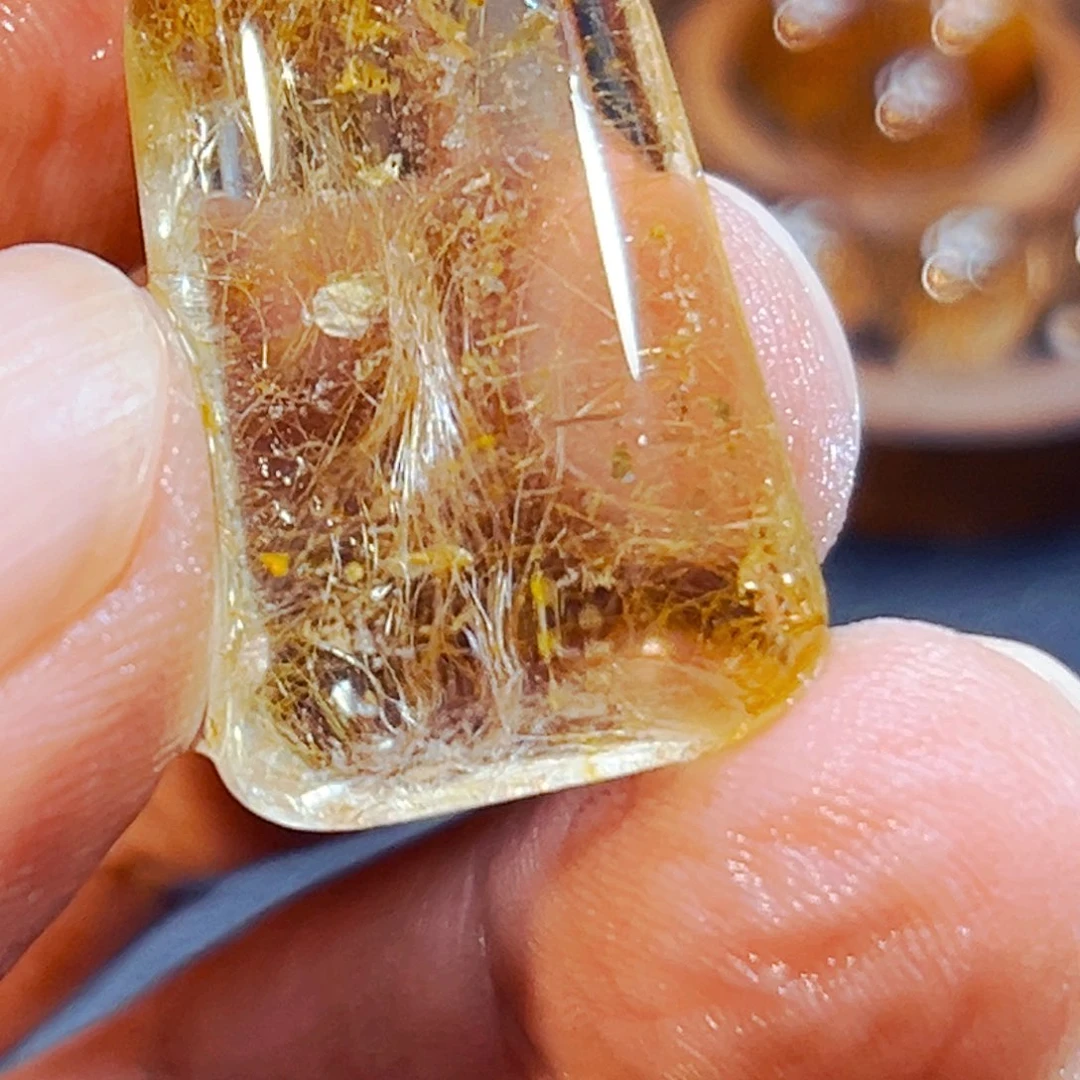 石***转水晶颈饰未镶嵌水晶8