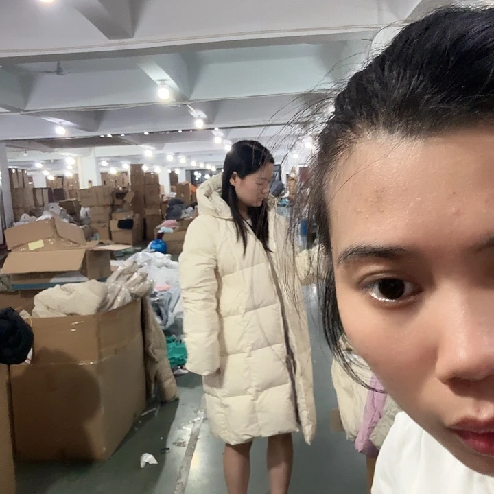 杏色中长款XsJ家有帽