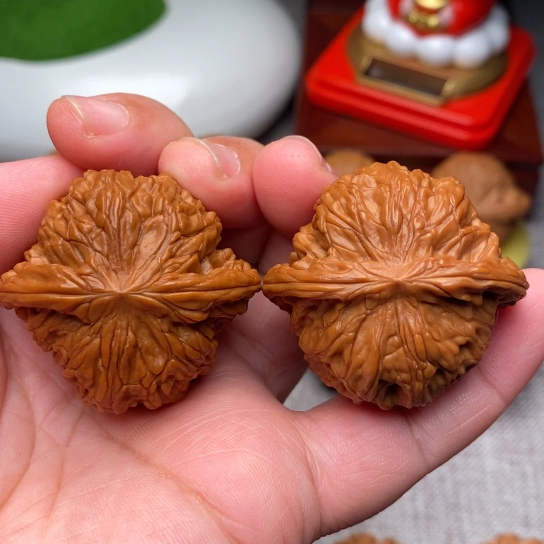 把件文玩核桃41全品毕业山地石子磨