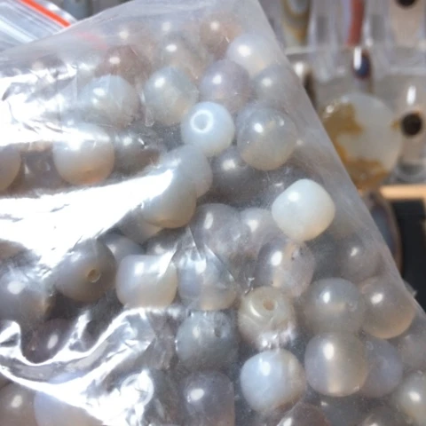 玛瑙/玉髓珠宝半成品未镶嵌懒**熊