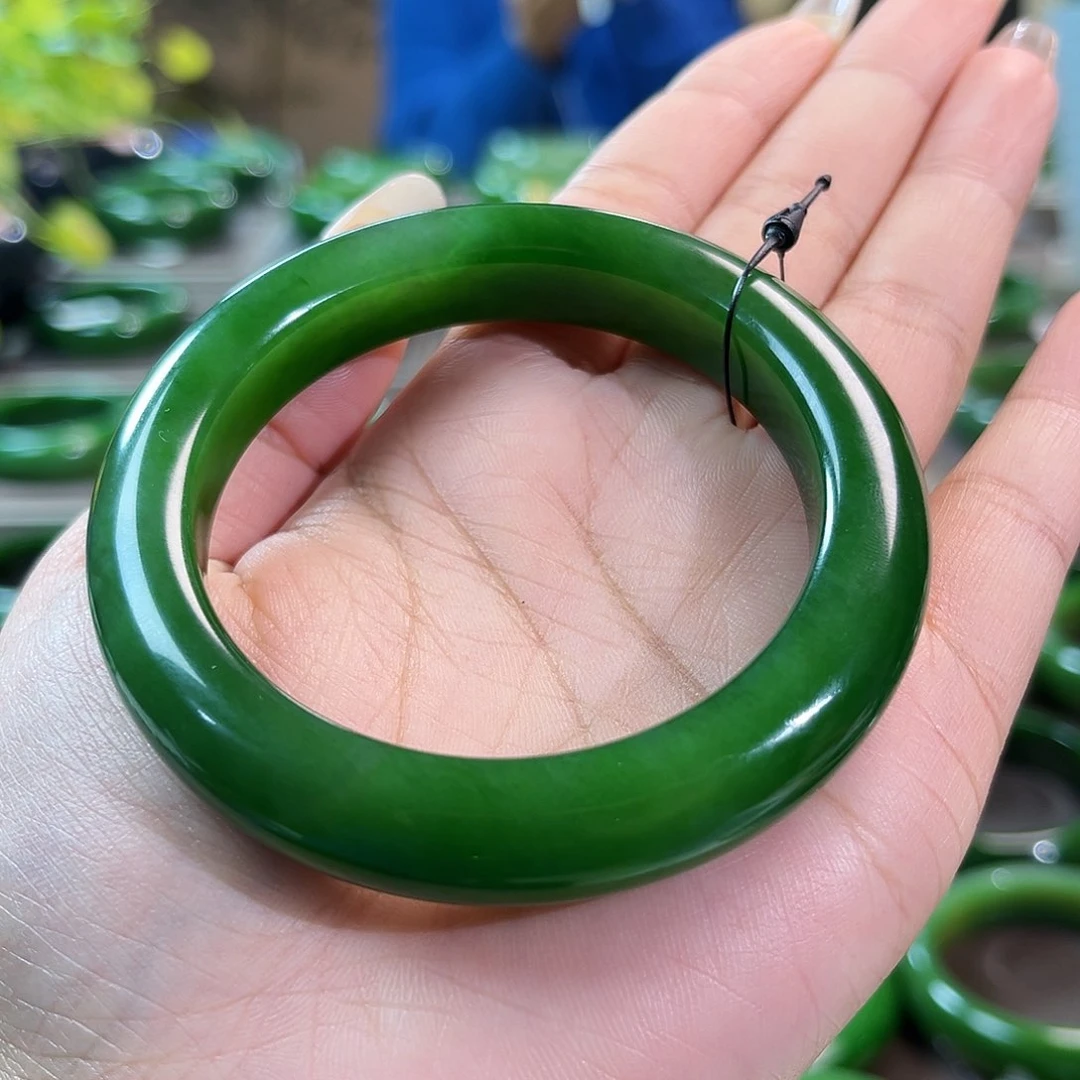 未镶嵌手镯和田玉（碧玉）5455