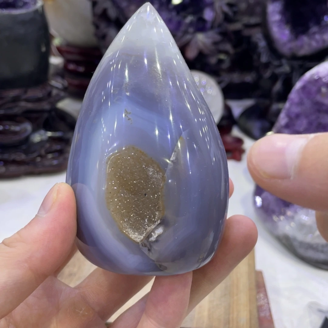 水晶未镶嵌珠宝半成品