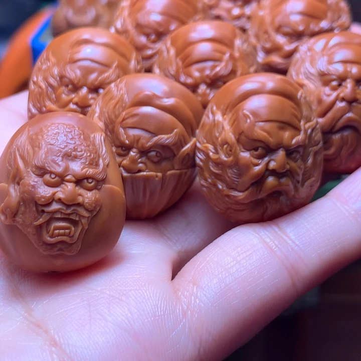 橄榄核吊坠钟馗福利款